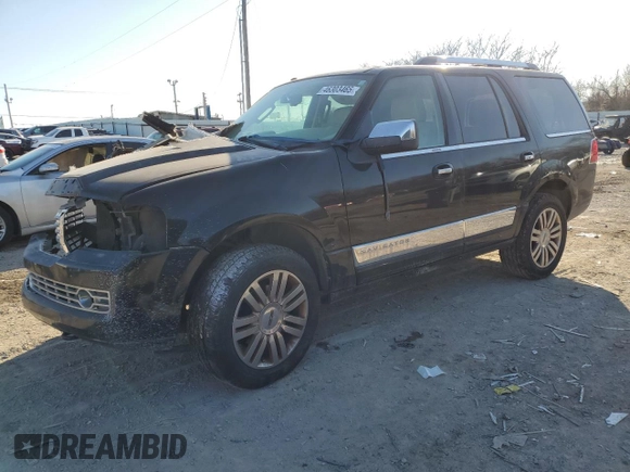 2007 Lincoln Navigator with VIN 5LMFU27587LJ07925, listed as a Copart auction lot 46303465 with Not provided miles and Salvage title. Bid and sale history available at DreamBid. Image 1.