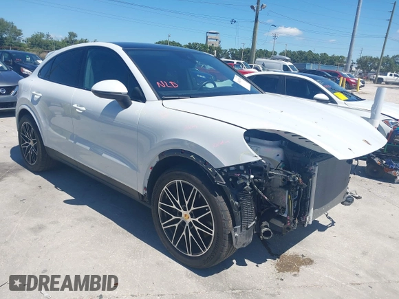 2024 Porsche Cayenne with VIN WP1BA2AY3RDA49140, listed as a IAAI auction lot 42043764 with 13,707 mi miles and . Bid and sale history available at DreamBid. Image 1.