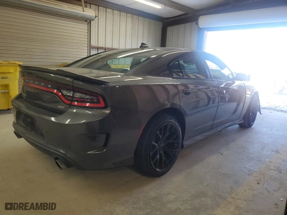 2019 Dodge Charger GT with VIN 2C3CDXHG6KH630426, listed as a Copart auction lot 46116165 with 100,317 mi miles and Salvage Title. Bid and sale history available at carsss.com. Image 3.