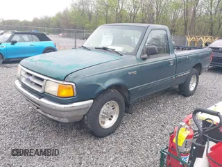 1995 Ford Ranger XLT with VIN 1FTCR10X9STA67218, listed as a IAAI auction lot 41952953 with 230,733 mi miles. Bid and sale history available at carsss.com. Image 2.