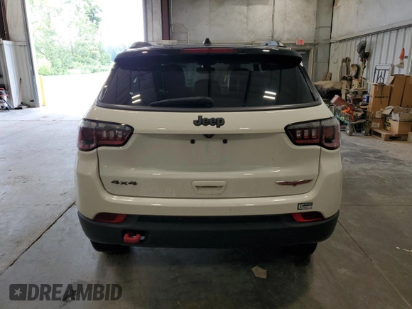 2019 Jeep Compass Trailhawk с VIN 3C4NJDDB2KT835304, выставлен на аукционе Copart как лот 65568965 с пробегом 76 061 миль миль и Списание • Salvage title. История ставок и продаж доступна на DreamBid. Изображение 6.