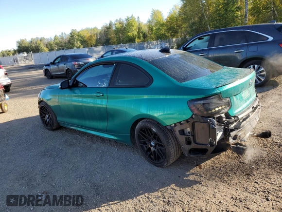 2016 BMW 2 Series M235i xDrive with VIN WBA1J9C5XGV372162, listed as a Copart auction lot 73298184 with 109,005 mi miles and Clean Title. Bid and sale history available at carsss.com. Image 2.