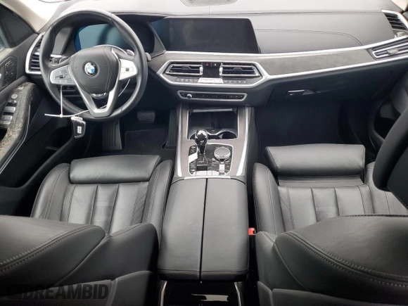 2022 BMW X7 xDrive40i with VIN 5UXCW2C00N9M78102, listed as a Copart auction lot 48050515 with 0 mi miles and Salvage Title. Bid and sale history available at carsss.com. Image 8.