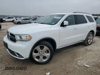 2015 Dodge Durango Limited with VIN 1C4RDHDG9FC907063, listed as a Copart auction lot 51092455 with 65,054 mi miles and Salvage Title. Bid and sale history available at carsss.com. Image 1.
