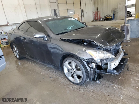2010 Lexus IS 250C with VIN JTHFF2C26A2505692, listed as a Copart auction lot 50003995 with 312,801 mi miles and Salvage Title. Bid and sale history available at carsss.com. Image 4.