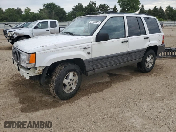 1995 Jeep Grand Cherokee Laredo z VIN 1J4GZ58S2SC578183, wystawiony jako Copart lot #61665955 z przebiegiem 341 135 mil mil oraz Szkoda całkowita • Salvage title. Historia ofert i sprzedaży dostępna na DreamBid. Obrazek 1.