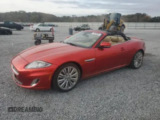 2012 Jaguar XK with VIN SAJWA4GB4CLB45121, listed as a Copart auction lot 79323684 with 0 mi miles and Salvage Title. Bid and sale history available at carsss.com. Image 1.