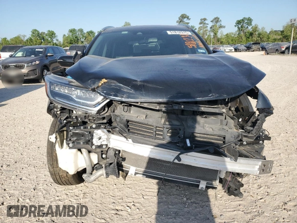 2017 Honda CR-V Touring with VIN 5J6RW1H97HL016344, listed as a Copart auction lot 51812315 with 47,795 mi miles and Salvage Title. Bid and sale history available at carsss.com. Image 5.