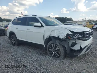 2022 Volkswagen Atlas SE with VIN 1V2DP2CA5NC550196, listed as a Copart auction lot 72036934 with 66,495 mi miles and Salvage title. Bid and sale history available at DreamBid. Image 4.