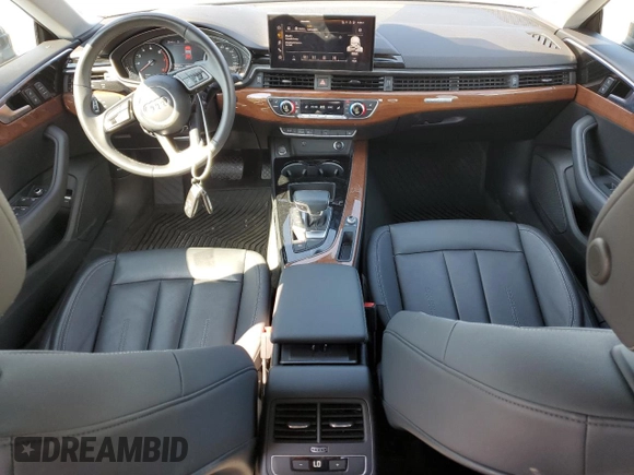 2022 Audi A5 Sportback Premium with VIN WAUABCF58NA040165, listed as a Copart auction lot 65185634 with 34,527 mi miles and Salvage Title. Bid and sale history available at carsss.com. Image 8.
