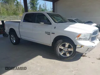 2019 Ram 1500 Big Horn with VIN 1C6RR7LT6KS621091, listed as a IAAI auction lot 42421432 with 109,214 mi miles and . Bid and sale history available at DreamBid. Image 1.
