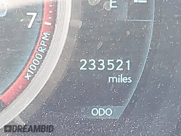 2014 Lexus IS 250 with VIN JTHBF1D27E5021235, listed as a IAAI auction lot 42047503 with 223,521 mi miles and . Bid and sale history available at DreamBid. Image 7.