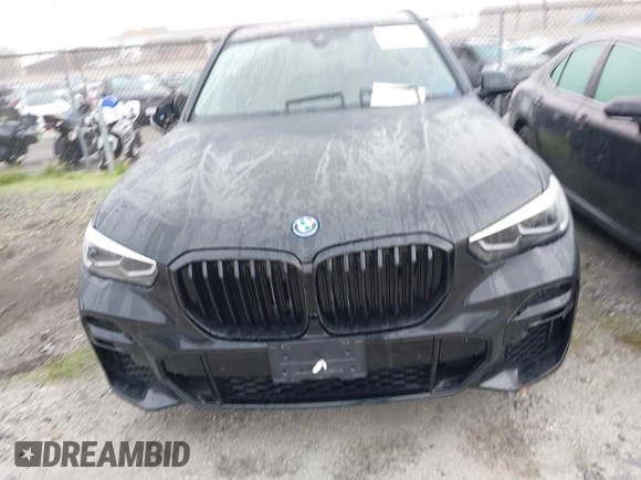 2022 BMW X5 xDrive45e with VIN 5UXTA6C09N9M81408, listed as a IAAI auction lot 41448822 with 35,147 mi miles. Bid and sale history available at carsss.com. Image 12.