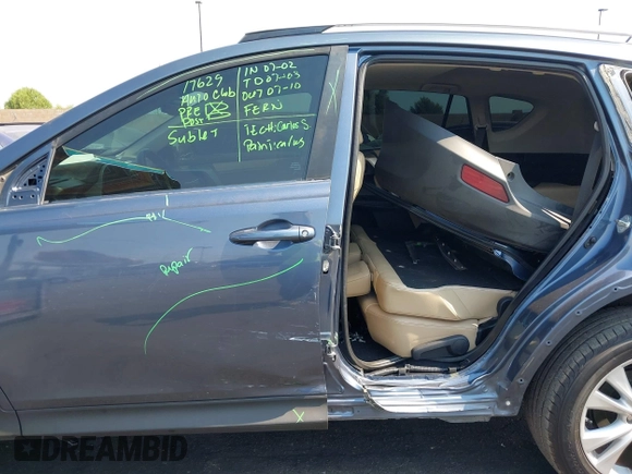 2013 Toyota RAV4 Limited with VIN 2T3YFREV5DW020014, listed as a IAAI auction lot 42747067 with 159,098 mi miles and . Bid and sale history available at DreamBid. Image 15.