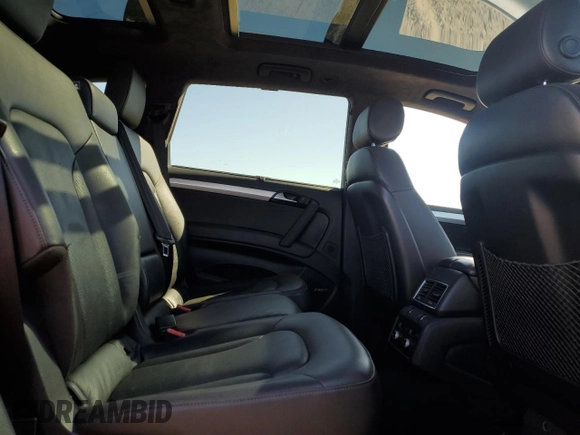 2015 Audi Q7 3.0L TDI Prestige with VIN WA1WMAFE0FD016301, listed as a Copart auction lot 46296335 with 86,984 mi miles and Salvage Title. Bid and sale history available at carsss.com. Image 12.