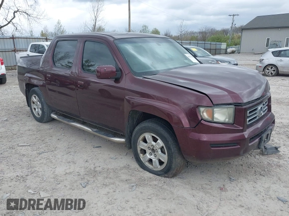 2008 Honda Ridgeline RTL with VIN 2HJYK16558H511163, listed as a IAAI auction lot 42037960 with 191,456 mi miles. Bid and sale history available at carsss.com. Image 1.