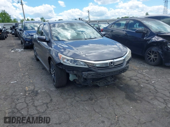 2016 Honda Accord Sport z VIN 1HGCR2F52GA114525, wystawiony jako IAAI lot #42179474 z przebiegiem 112 664 mil mil oraz . Historia ofert i sprzedaży dostępna na DreamBid. Obrazek 1.