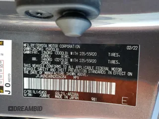 2022 Lexus RX with VIN JTJHZKEA8N2026084, listed as a Copart auction lot 62585643 with 24,654 mi miles and Clean Title. Bid and sale history available at carsss.com. Image 13.