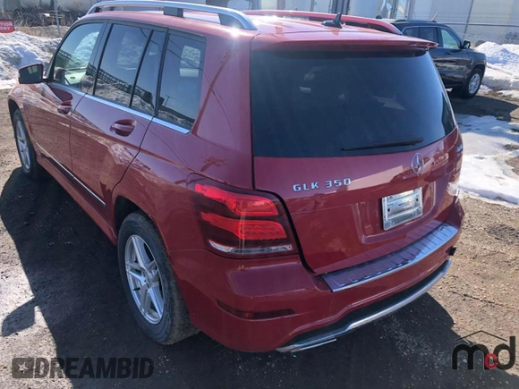 2013 Mercedes-Benz GLK 350 with VIN WDCGG8JB9DG096159, listed as a Copart auction lot 46438474 with 57,469 mi miles and Salvage Title. Bid and sale history available at DreamBid. Image 2.