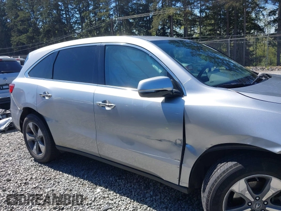 2014 Acura MDX with VIN 5FRYD4H23EB028886, listed as a IAAI auction lot 42042156 with 112,445 mi miles. Bid and sale history available at carsss.com. Image 13.