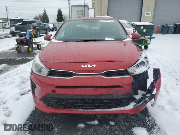 2023 Kia Rio S with VIN 3KPA24AD9PE590627, listed as a Copart auction lot 45209625 with 29,644 mi miles and Salvage Title. Bid and sale history available at carsss.com. Image 5.