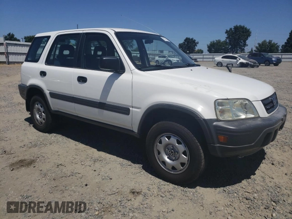 2001 Honda CR-V LX with VIN JHLRD18471C002789, listed as a Copart auction lot 57773994 with 192,612 mi miles and Salvage Title. Bid and sale history available at carsss.com. Image 4.