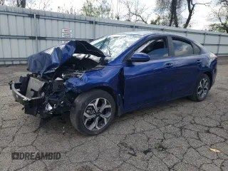 2021 Kia Forte LXS with VIN 3KPF24ADXME367708, listed as a Copart auction lot 51166514 with 27,005 mi miles and Salvage title. Bid and sale history available at DreamBid. Image 1.