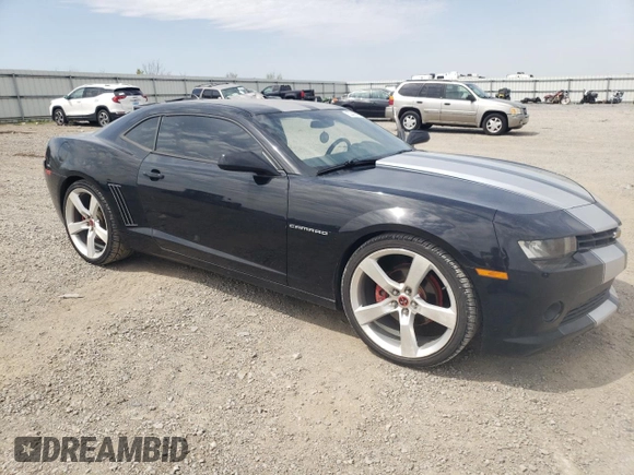 2014 Chevrolet Camaro LT z VIN 2G1FB1E37E9301710, wystawiony jako Copart lot #52403515 z przebiegiem 124 872 mil mil oraz Szkoda całkowita • Salvage title. Historia ofert i sprzedaży dostępna na DreamBid. Obrazek 4.