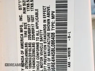2011 Honda CR-V SE z VIN 5J6RE4H45BL086408, wystawiony jako Copart lot #57888225 z przebiegiem 146 347 mil mil oraz Szkoda całkowita • Salvage title. Historia ofert i sprzedaży dostępna na DreamBid. Obrazek 13.