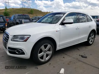 2014 Audi SQ5 Prestige with VIN WA1VGAFP3EA087920, listed as a Copart auction lot 66348684 with 109,699 mi miles and Salvage Title. Bid and sale history available at carsss.com. Image 1.