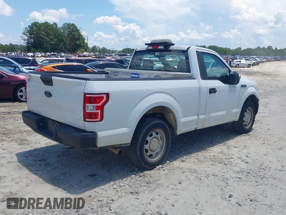 2018 Ford F-150 XL z VIN 1FTMF1CB6JFD18318, wystawiony jako IAAI lot #42637066 z przebiegiem 167 834 mil mil oraz . Historia ofert i sprzedaży dostępna na DreamBid. Obrazek 4.