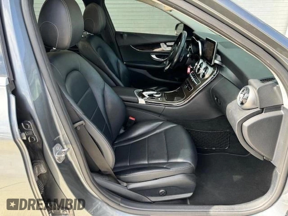 2017 Mercedes-Benz C 300 with VIN 55SWF4KB4HU214841, listed as a Copart auction lot 49930075 with 162,210 mi miles and Salvage Title. Bid and sale history available at carsss.com. Image 7.