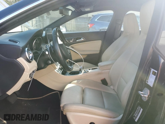 2018 Mercedes-Benz CLA 250 with VIN WDDSJ4GB7JN585206, listed as a Copart auction lot 81092953 with 65,553 mi miles and . Bid and sale history available at DreamBid. Image 7.