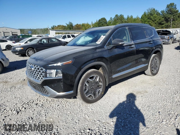 2023 Hyundai Santa Fe Hybrid SEL Premium with VIN 5NMS3DA1XPH013282, listed as a Copart auction lot 75816734 with 39,794 mi miles and Salvage Title. Bid and sale history available at carsss.com. Image 1.