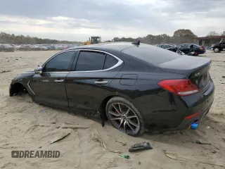2021 Genesis G70 3.3T with VIN KMTG74LE2MU074206, listed as a Copart auction lot 78520174 with Not Provided miles and Salvage Title. Bid and sale history available at carsss.com. Image 2.