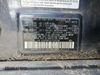 2012 Subaru Outback Limited z VIN 4S4BRBKCXC3283586, wystawiony jako Copart lot #59271195 z przebiegiem 216 724 mil mil oraz Szkoda całkowita • Salvage title. Historia ofert i sprzedaży dostępna na DreamBid. Obrazek 12.