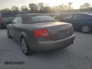 2005 Audi A4 3.0L with VIN WAUDT48H25K023878, listed as a Copart auction lot 75450864 with 39,926 mi miles and Salvage Title. Bid and sale history available at carsss.com. Image 2.