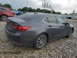 2015 Acura TLX Technology with VIN 19UUB2F50FA022336, listed as a Copart auction lot 63261685 with 86,465 mi miles and Salvage title. Bid and sale history available at DreamBid. Image 3.