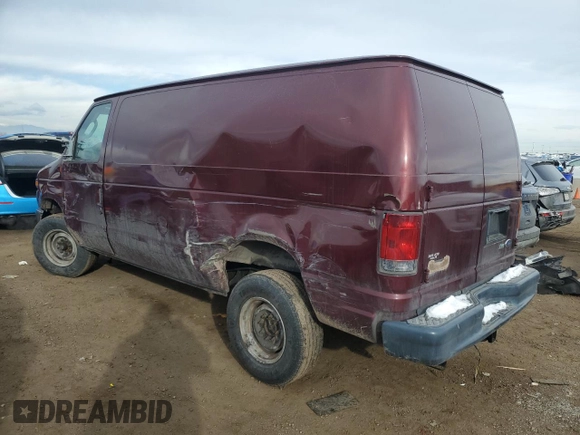 2010 Ford Econoline Cargo Commercial with VIN 1FTSE3EL2ADA98814, listed as a Copart auction lot 42414955 with 138,273 mi miles and Salvage Title. Bid and sale history available at carsss.com. Image 2.
