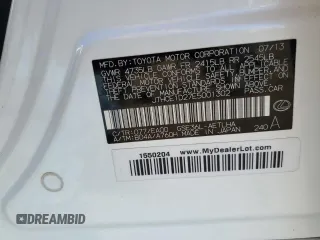 2014 Lexus IS 350 с VIN JTHCE1D27E5001302, выставлен на аукционе Copart как лот 55803805 с пробегом 162 937 миль миль и Списание • Salvage title. История ставок и продаж доступна на DreamBid. Изображение 12.