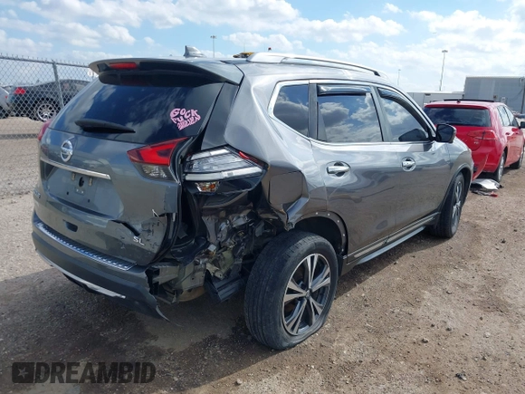 2017 Nissan Rogue SL z VIN 5N1AT2MT0HC881736, wystawiony jako IAAI lot #41506635 z przebiegiem 136 389 mil mil oraz . Historia ofert i sprzedaży dostępna na DreamBid. Obrazek 4.