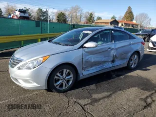 2012 Hyundai Sonata Limited with VIN 5NPEC4AC0CH329222, listed as a Copart auction lot 53331295 with 116,954 mi miles and Salvage Title. Bid and sale history available at carsss.com. Image 1.