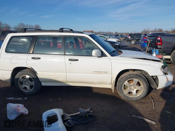 2002 Subaru Forester S w/Premium Pkg with VIN JF1SF65662H739973, listed as a IAAI auction lot 41731564 with 122,452 mi miles. Bid and sale history available at carsss.com. Image 14.