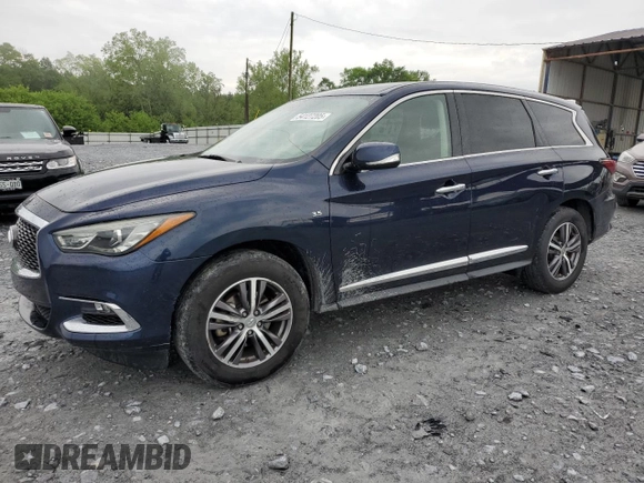 2018 Infiniti QX60 with VIN 5N1DL0MM7JC533206, listed as a Copart auction lot 54127205 with 140,469 mi miles and Clean Title. Bid and sale history available at carsss.com. Image 1.