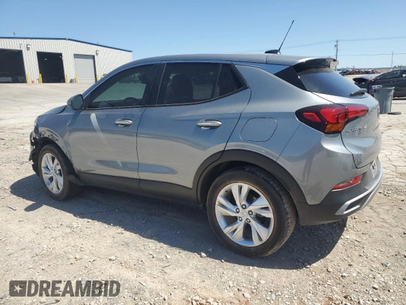 2025 Buick Encore GX Preferred with VIN KL4AMBSP5SB005999, listed as a Copart auction lot 57709875 with 7,491 mi miles and Salvage title. Bid and sale history available at DreamBid. Image 2.