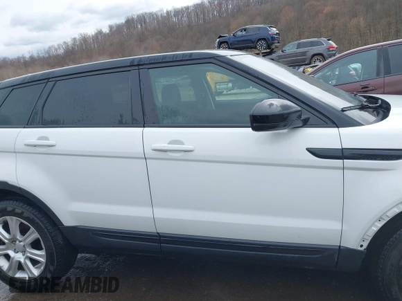 2018 Land Rover Range Rover Evoque SE with VIN SALVP2RX3JH321006, listed as a IAAI auction lot 41810994 with 53,642 mi miles and . Bid and sale history available at DreamBid. Image 14.