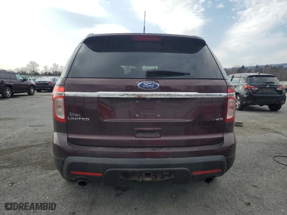 2011 Ford Explorer Limited with VIN 1FMHK8F82BGA48128, listed as a Copart auction lot 47616085 with 138,968 mi miles and Salvage Title. Bid and sale history available at carsss.com. Image 6.