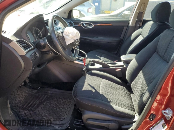 2017 Nissan Sentra SV with VIN 3N1AB7AP7HY223739, listed as a Copart auction lot 49300115 with 107,096 mi miles and Salvage Title. Bid and sale history available at DreamBid. Image 7.