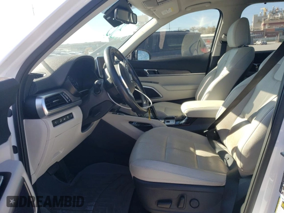 2021 Kia Telluride EX with VIN 5XYP3DHC3MG136781, listed as a Copart auction lot 47560575 with 59,247 mi miles and Salvage Title. Bid and sale history available at DreamBid. Image 7.