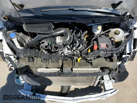 2023 Ford Transit Cargo with VIN 1FTBR1Y81PKA77568, listed as a Copart auction lot 45700865 with Not Provided miles and Salvage Title. Bid and sale history available at DreamBid. Image 11.
